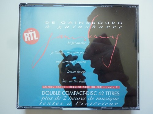 Serge gainsbourg double - serge, cd
