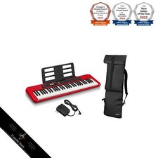 CASIO CT-S200 RD Case Set 61 Touches Casiotone Clavier Piano Numérique Marque...