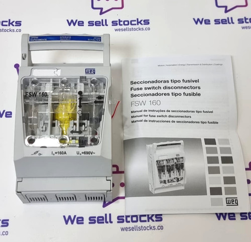 Weg fsw160 fuse switch - weg, fuse-switch