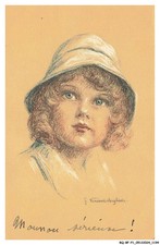 BQ-BFP1-0598-ILLUSTRATEURS - VINCENT-ANGLADE - Portrait d'une fillette