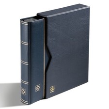 CLASSEUR PREMIUM DIN A4 64 PAGES NOIR AVEC ETUI 4 COULEURS au choix