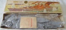 Airfix 1/600 cuirassé allemand WW2 Tirpitz, rare vintage comme neuf de 1978