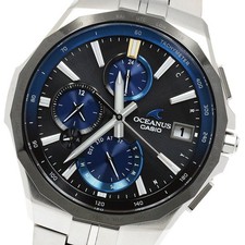 Montre pour homme Casio Oceanus Manta OCW-S5000E-1AJF Solar Wave avec boîte