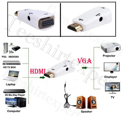 Hdmi vers vga adaptateur - vga,