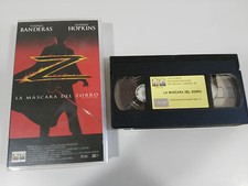 La Masque Del Zorro ANTONIO BANDERAS - VHS Cinta Tape Espagnol - 3T