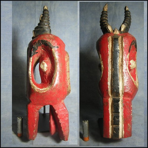 Masque fetiche senoufo - fetiche, rci