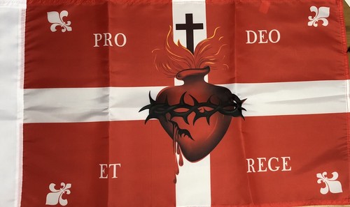 Drapeau sacré coeur savoie - sacré,