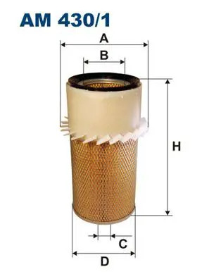Filtre air cartouche - filtre, à