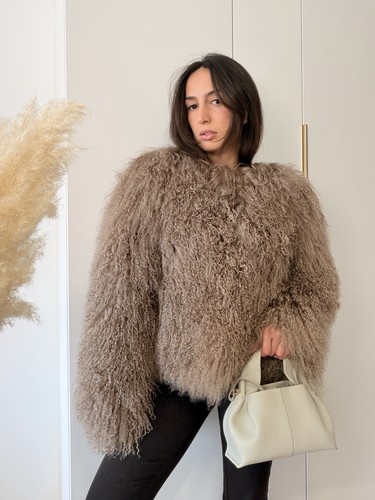 Manteau 100 mouton mongole - 100%,