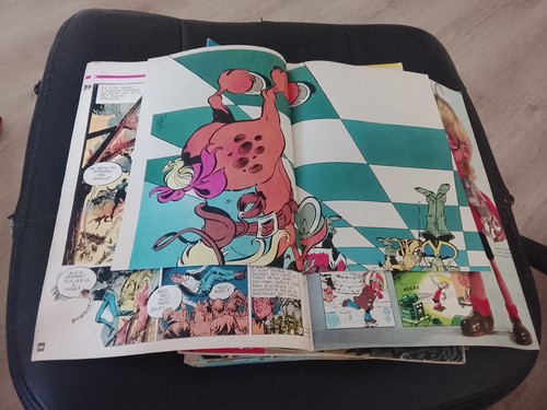 Spirou 1949 poster double - spirou, n°