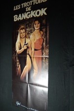 LES TROTTOIRS DE BANGKOK prostitution jean rollin affiche cinema modele rare