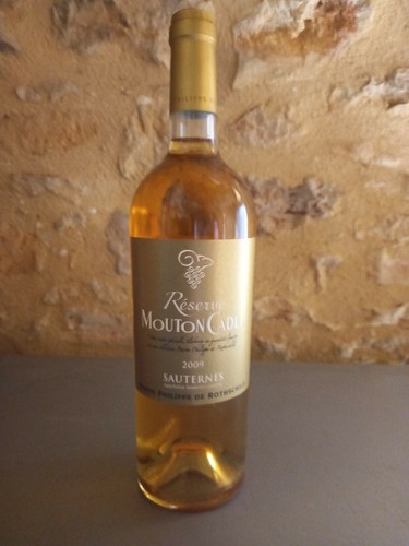 Sauternes mouton cadet - mouton,