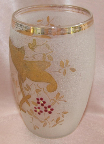 Verre souvenir granité blanc