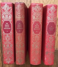 Lot 4 livres LES GRANDS ROMANS HISTORIQUES Hugo, Dumas... Ed. CREMILLE années 70