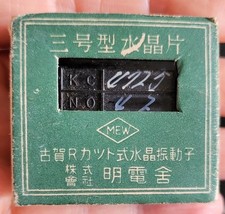 1919 Vintage Oscillateur à Cristal Koga Meidensha neuf boite radio guerre 4725KC