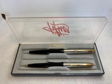 COFFRET 2 ANCIEN STYLO  DE MARQUE PARKER 1 PLUME + 1 BILLE  N°4