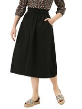 Femmes Jupe Midi Trapèze