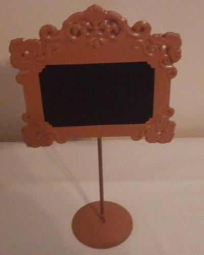 Metal table home decor sign - table,