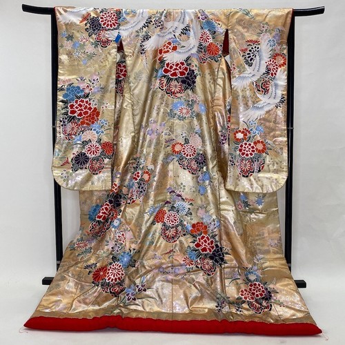 Kimono japonais uchikake gold - japonais,