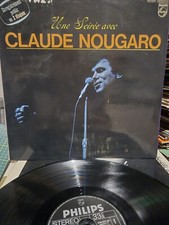 album 2 33 tours une soiree avec CLAUDE NOUGARO enregistrement public