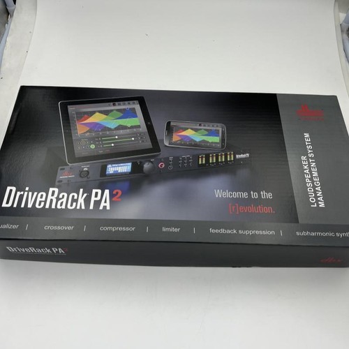 Dbx driverack pa2 complete - dbx,