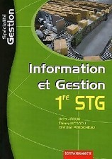 Information et gestion 1re STG