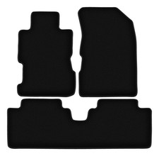 Tapis de sol en velours noir