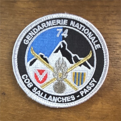 écusson brodé gendarmerie