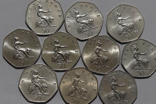 Uk gb 50 pence - uk,