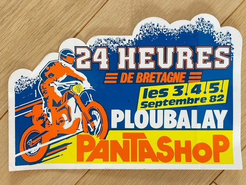 Ancien autocollant 24h - ancien,
