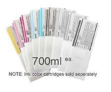 Encres Cartouche pour Epson Stylus Pro 7700 7900 9700 9900 Chaque 700ml Pigment