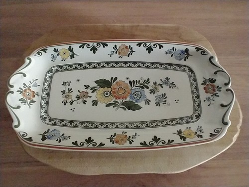 Joli plat ravier - ou, décor