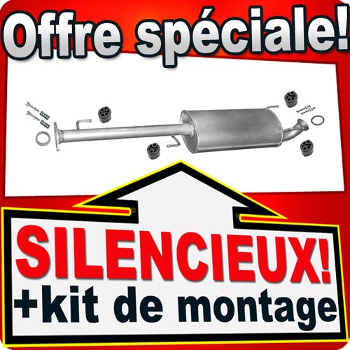 Silencieux intermédiaire pour - silencieux,
