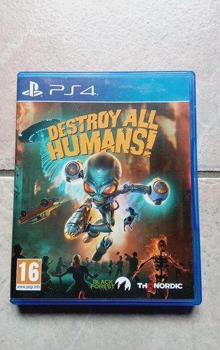 Jeu vidéo destroy all humans - jeu,