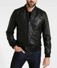 Blouson bombardier noir pour