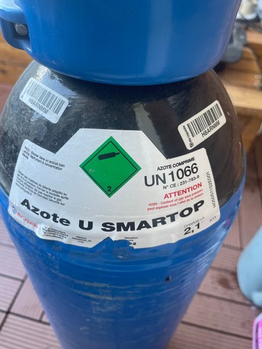 Bouteille azote pur 1m3 - bouteille,