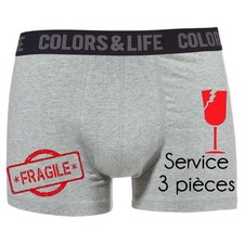 Caleçon boxer homme humour -