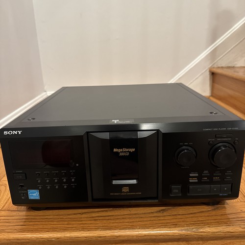 Sony cdp cx355 - sony, megastorage