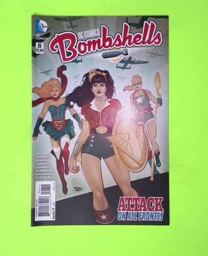 Comics bombshells 8 2016 - bombshells,