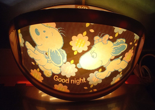 Vintage jolie lampe veilleuse - lampe,