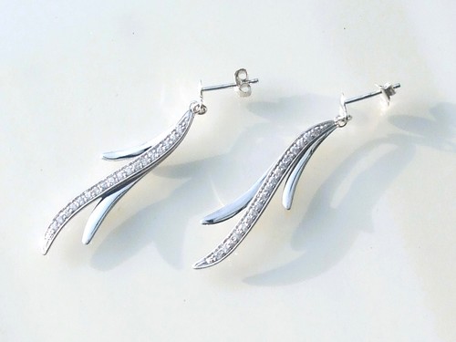 Belles boucles oreilles en - d'oreilles,
