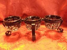 partylite porte bougie centre de table amaretto     tbe