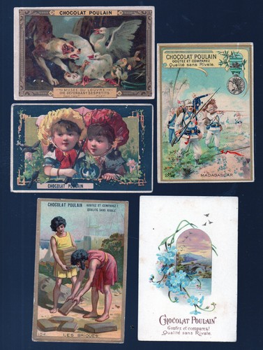 Lot chromos chocolat - lot, 5