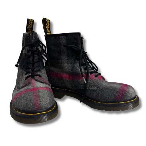 Martens castel wool plaid - castel,
