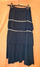 JUPE ANCIENNE 1940/50 noire à