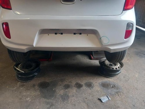 Pare choc arriere kia picanto - pare,