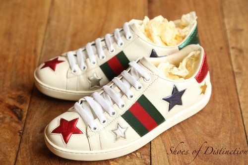 Baskets gucci ace cuir - baskets,
