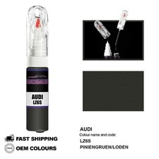 POUR AUDI PINIENGRUEN/LODEN LZ6S Kit de fixation pinceau stylo peinture...