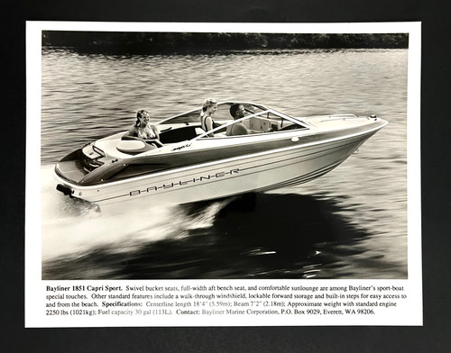 1993 bayliner corp - 1993, capri