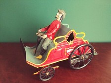  Très Rare 1890s Charles Rossignol CR Jouet Ancien Tole Buffalo Bill Phaeton JEP